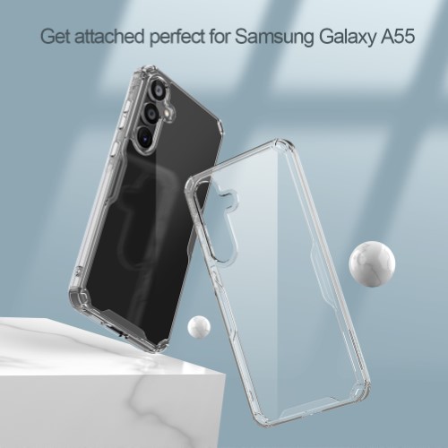 گارد ژله ای نیلکین Samsung Galaxy A55 مدل Nature TPU Pro