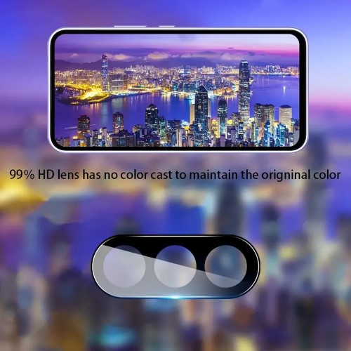محافظ لنز 3D فول Samsung Galaxy A55 مدل شیشه‌ای (1)