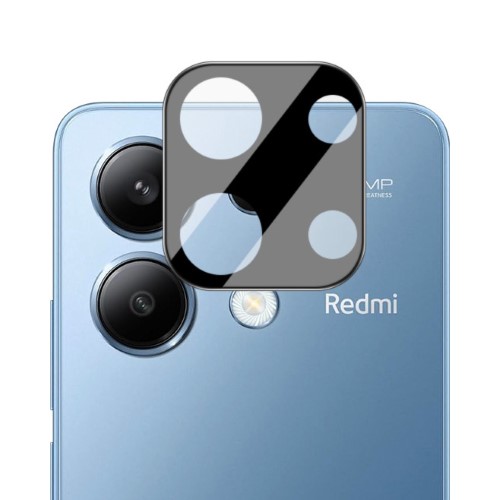 محافظ لنز 3D فول Xiaomi Redmi Note 13 4G مدل شیشه‌ای