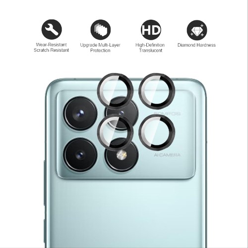 محافظ لنز دوربین Xiaomi Poco X6 Pro مدل رینگی
