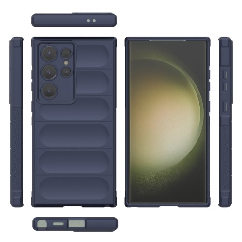 قاب سیلیکونی پافری محافظ لنزدار Samsung Galaxy S24 Ultra