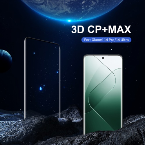 گلس نیلکین Xiaomi 14 Ultra مدل 3D CP+MAX
