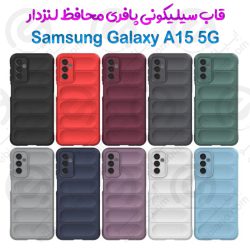 قاب سیلیکونی پافری محافظ لنزدار  Samsung Galaxy A15 5G
