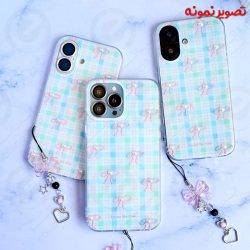 قاب Pink Seoul با آویز گوشی iPhone