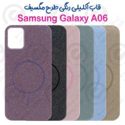 قاب اکلیلی رنگی طرح مگسیف Samsung Galaxy A06