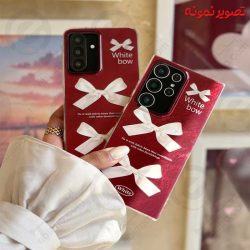 قاب چری white bow گوشی Samsung